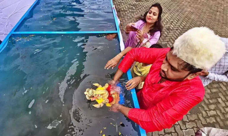 Kasba Ganapati Mandal demands proper disposal of water in immersion tanks | Pune News