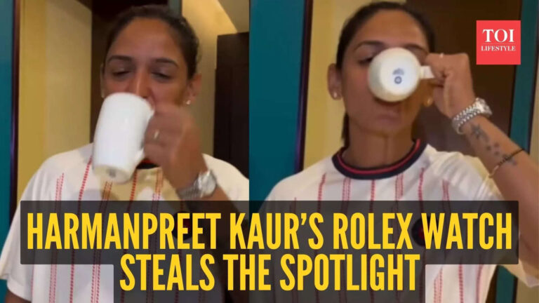 Harmanpreet Kaur’s post-World Cup glow-up includes a Rolex worth ₹8.7 lakh!